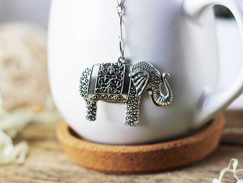 Elephant tea strainer for herbal tea Tea infuser with Etsy