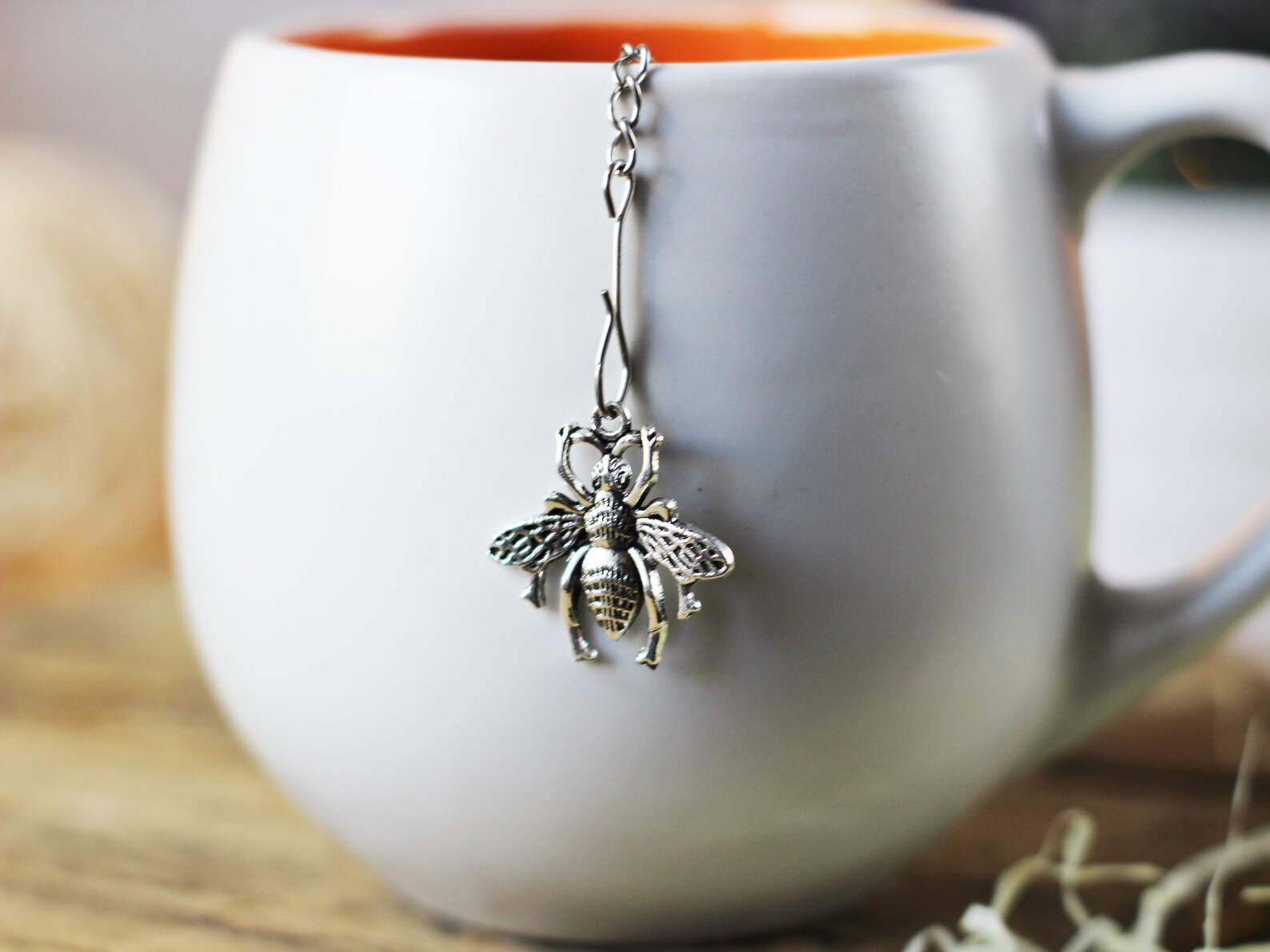 Honey bee tea infuser for loose leaf tea Tea Maker with bee Etsy