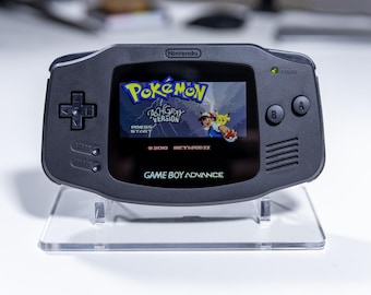 Gameboy Advance IPS V5 / Consola GBA modificada a medida / Edición negra