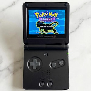 Gameboy Advance SP IPS V5 | Modded Gba SP Console | Graphite Black Edition