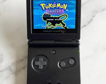 Authentic Nintendo Game Boy Advance SP - Onyx Black - With Charger