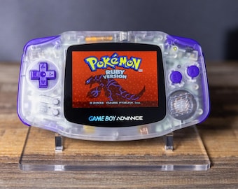 Nintendo Game Boy Advance AGB-001 - Indigo Purple - Custom Seller