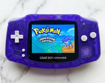 Nintendo Game Boy Advance AGB-001 - Indigo Purple - Custom Seller