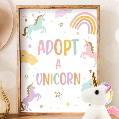 Lashicorn Unicorn Adoption Certificate Pack - 30 Magical 4x6" Certificates For Birthday Parties & Stuffed Animal Care