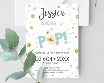 Ready to Pop Baby Shower - Etsy