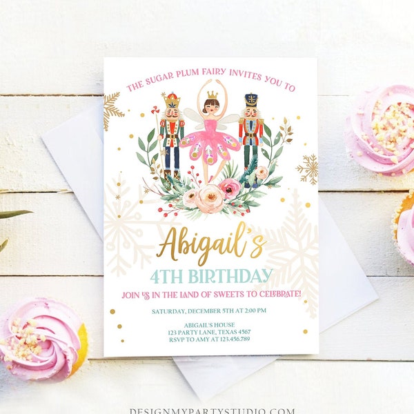 Nutcracker Invitation - Etsy
