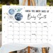 Editable Guess the Birth Date Baby Shower Game Guess Birthday Outer ...