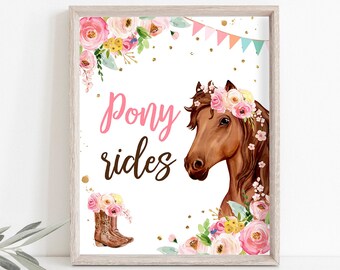Pony Rides Sign Pony Rides Sign | Etsy