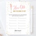 Editable How Old Was the Bride Bridal Shower Game Brunch Bubbly Photo ...