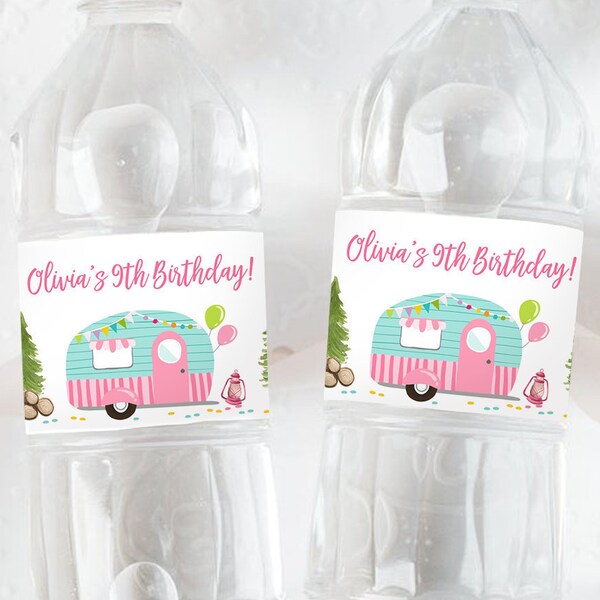 One Happy Birthday Water Bottle Labels Girl Etsy One Happy Birthday Water Bottle Labels Girl Etsy