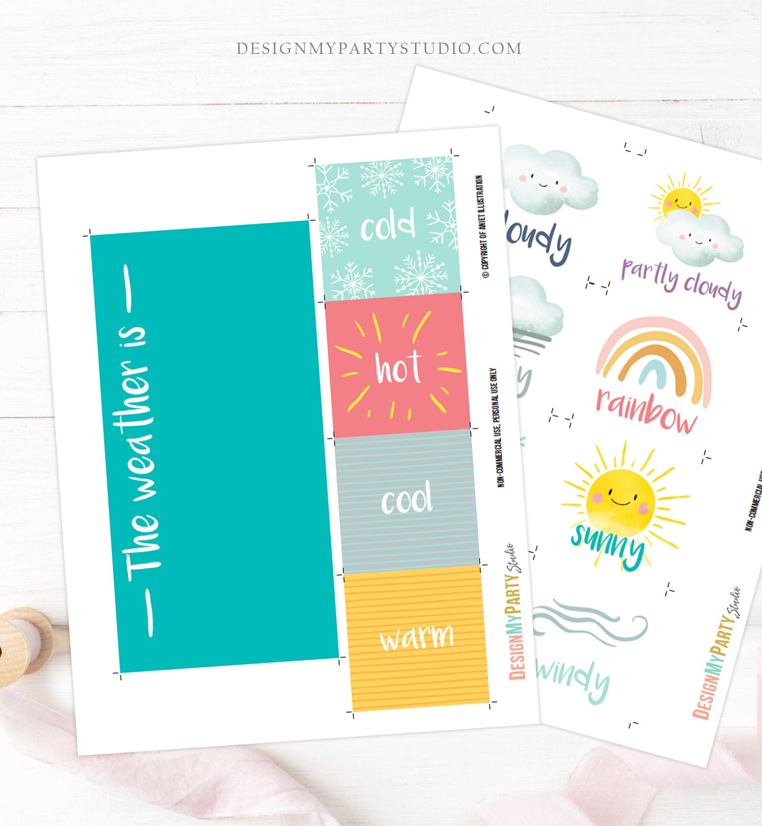 Morning Board Printable Activity Toddler Kids Homeschool - Etsy