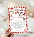Editable Elf Arrival Letter Return Letter Christmas Elf We're Back Elf Welcome Hello Letter from Elves Boy and Girl Printable Template 0496