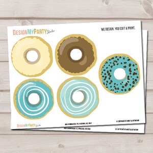 Donut Garland Donut Birthday Party Donut Decor First Birthday Donut ...