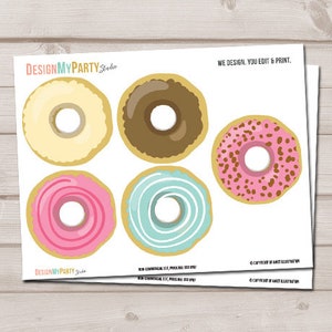 Donut Garland Donut Birthday Party Donut Decor First Birthday Donut ...