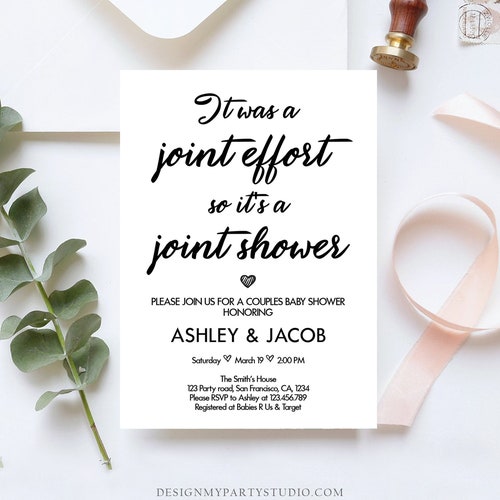 EDITABLE Honey Do Couples' Shower Invitation Template Etsy