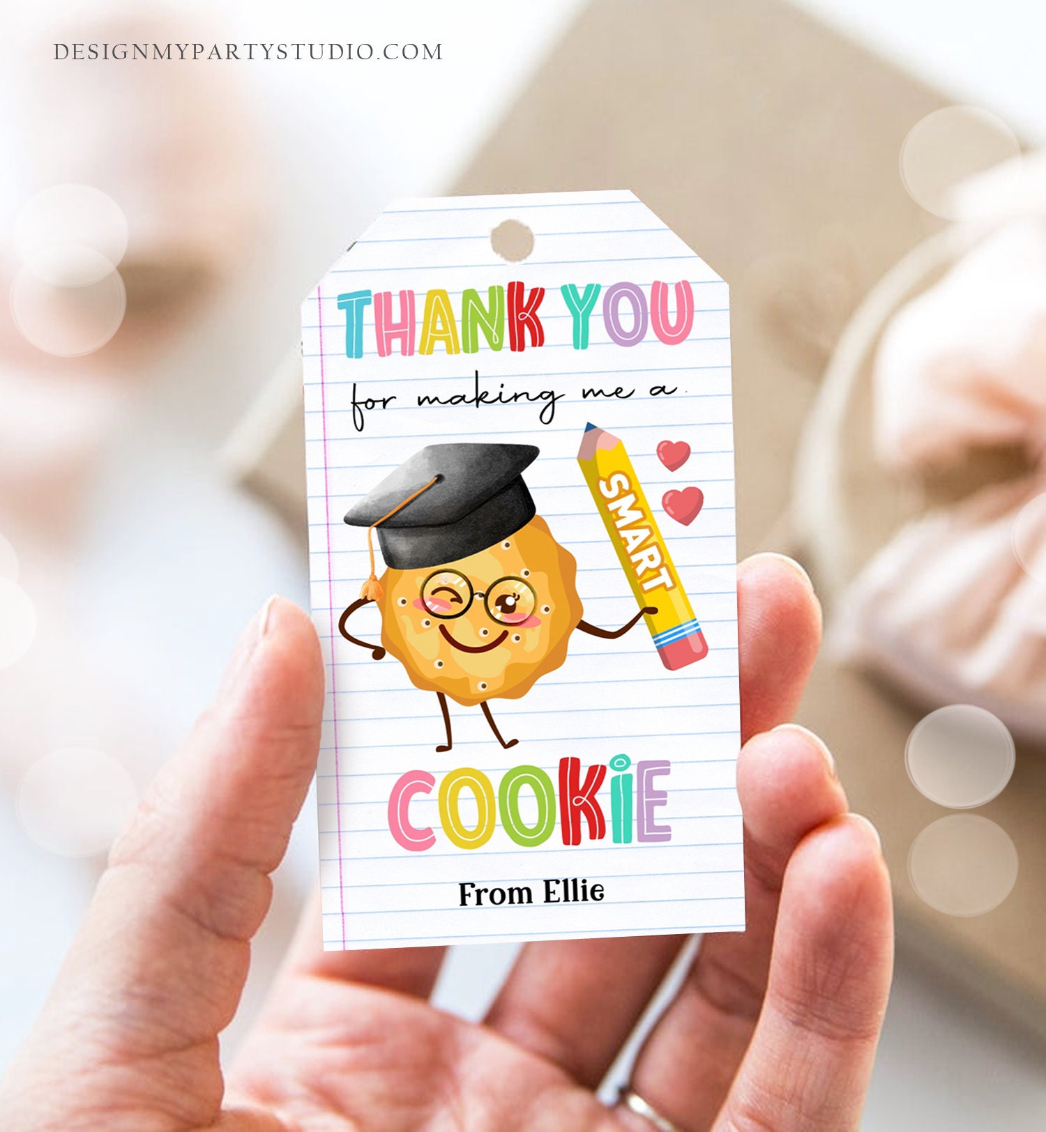 Editable Teacher Appreciation Tags Teacher Tag Thank You Making Me One ...