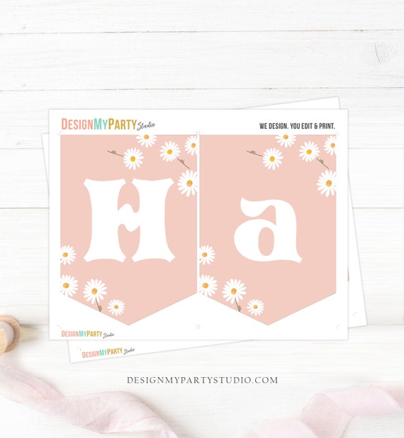 Party Banner danke Karte Papier Girlande Banner Hochzeit Party Favors