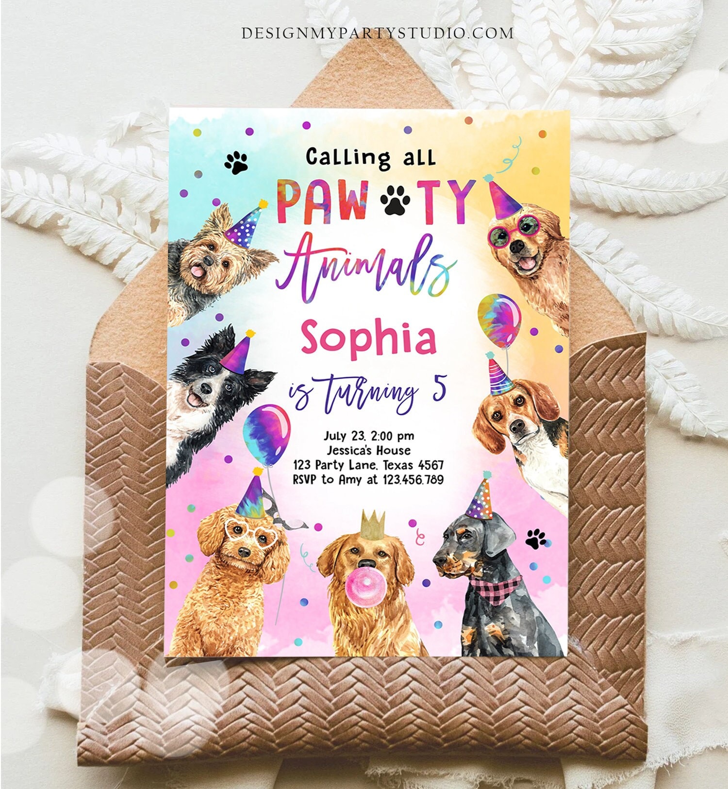 editable-dogs-birthday-party-invitation-puppy-birthday-invite-calling-all-pawty-animals-party-animals-download-printable-template-corjl-0460-etsy for Free Printable Dog Birthday Party Invitations Editable Dogs Birthday Party Invitation Puppy Birthday Invite Calling All Pawty Animals Party Animals Download Printable Template Corjl 0460 - Etsy for Free Printable Dog Birthday Party Invitations