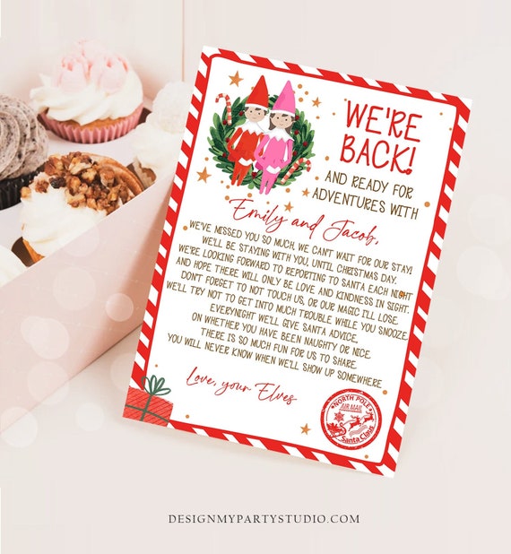 Editable Elf Arrival Letter Return - Il 570xN.4460286485 Soty 