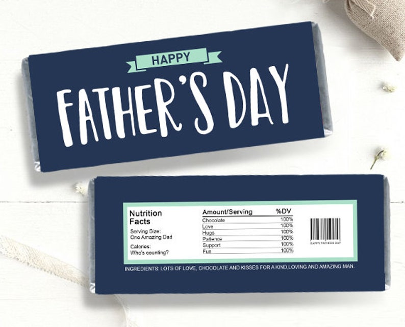 Father s Day Candy Bar Wrapper Printable Martin Printable Calendars