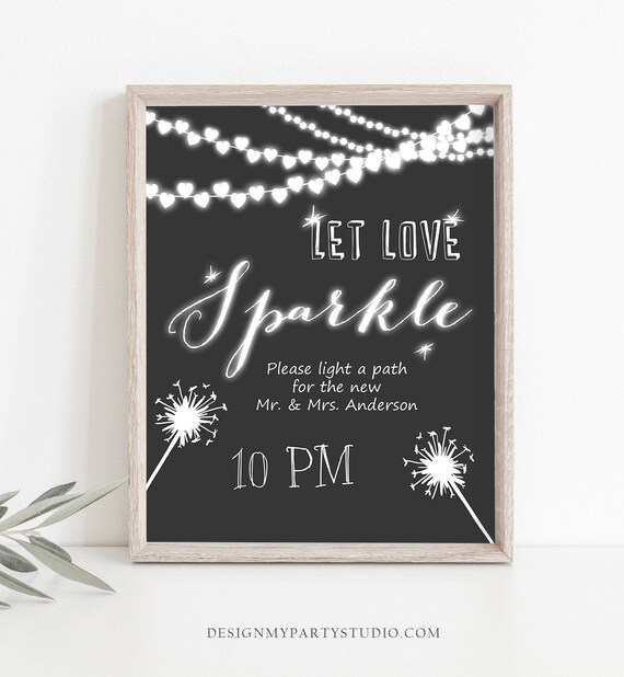 editable-let-love-sparkle-wedding-sign-send-off-rustic-wedding-decor