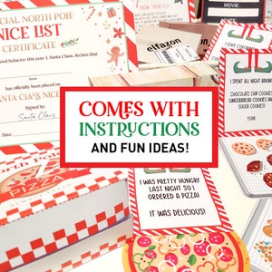 Printable Elf Kit 24 Days Bundle Christmas Elf Props Kit Instant ...