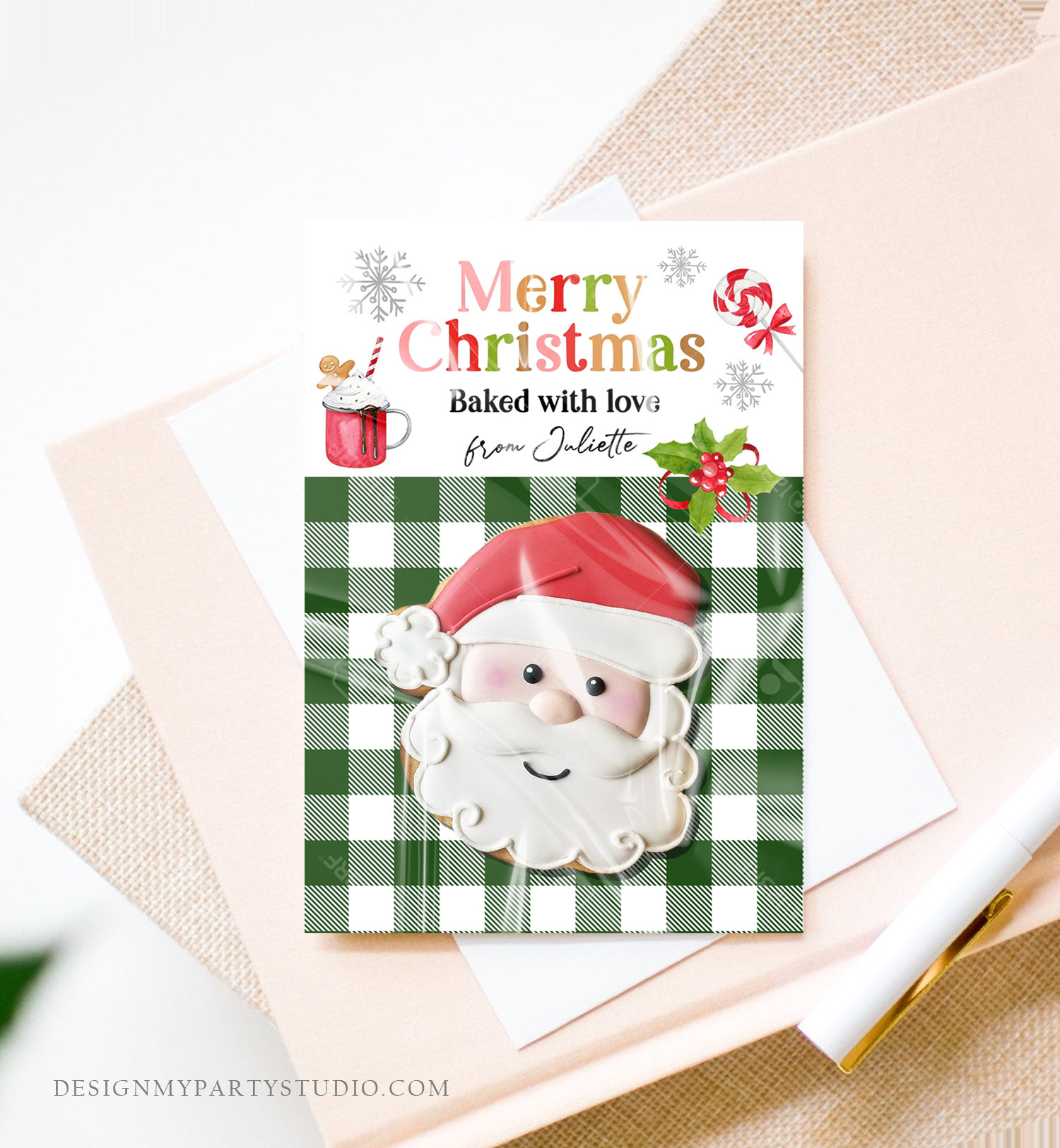 Christmas Cookie Card 