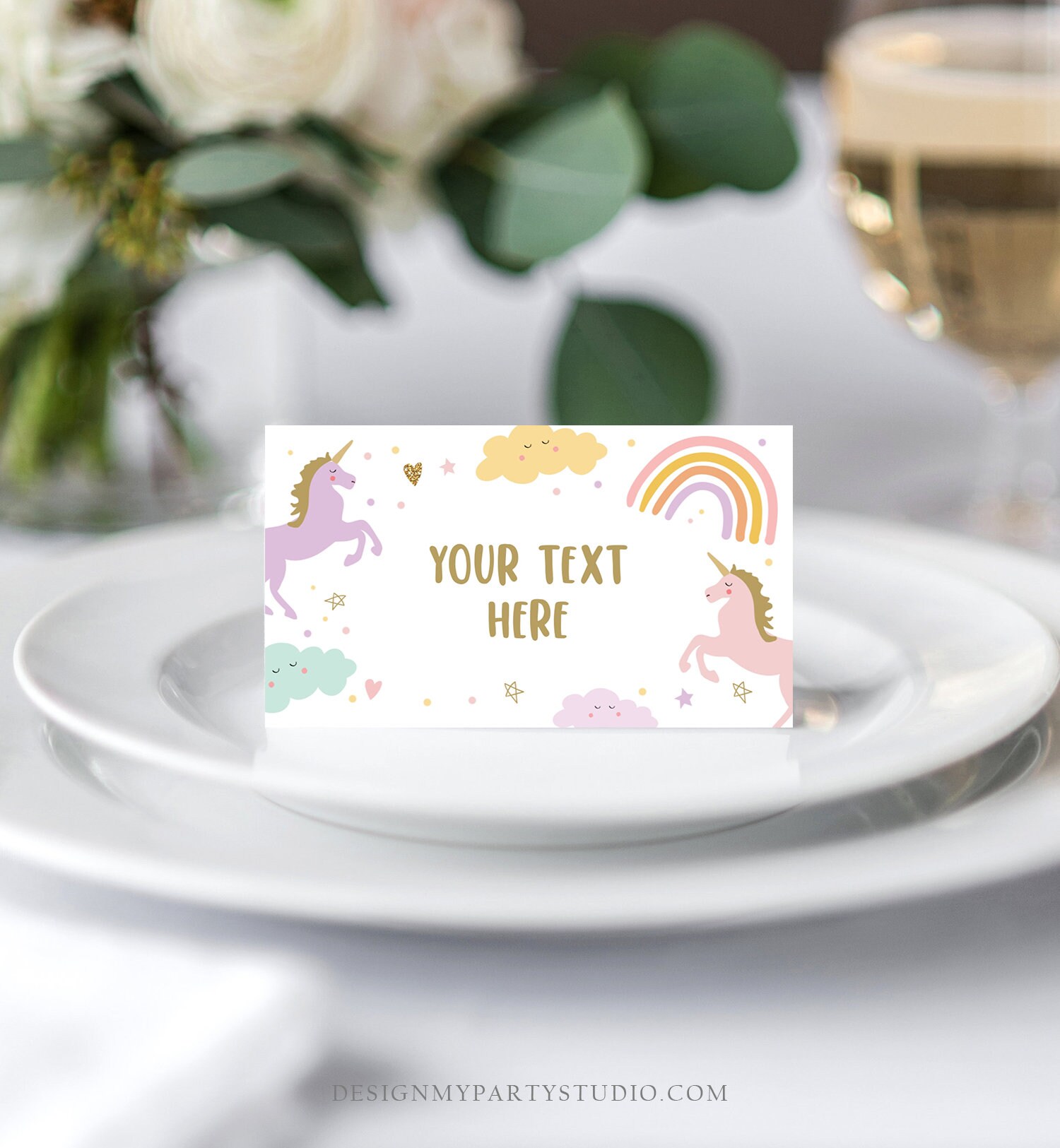 editable-unicorn-food-labels-rainbow-magical-place-card-tent-card-name-card-girl-birthday-unicorn-party-decor-digital-corjl-template-0426-etsy