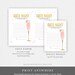 Editable Date Night Ideas Bridal Shower Game Idea Card Advice Game ...