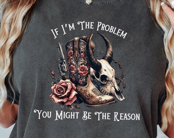Retro Rodeo T-Shirt: Oversized Western Cowgirl Tee