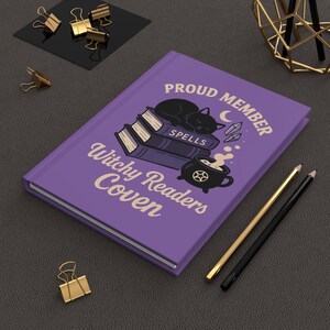 Witchy Readers Coven Journal: Personalized Book Lover Notebook image 6
