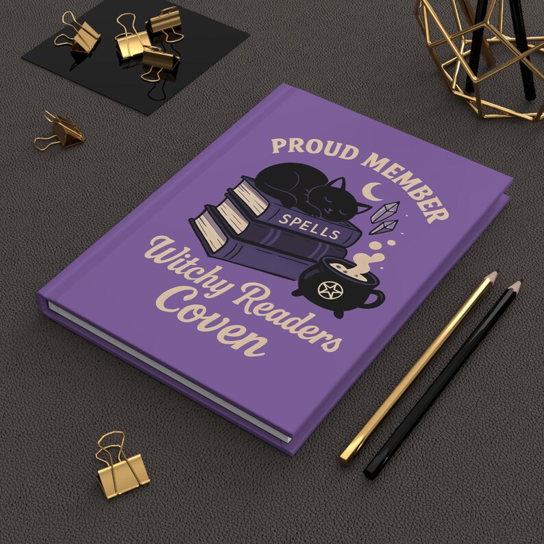 Witchy Readers Coven Journal: Personalized Book Lover Notebook image 6