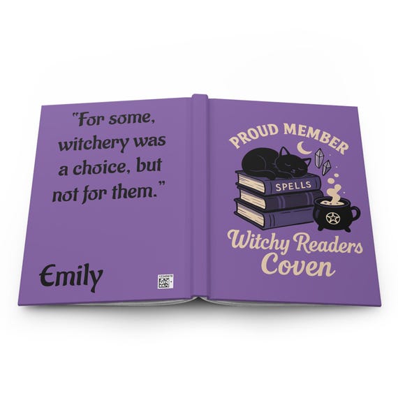 Witchy Readers Coven Journal: Personalized Book Lover Notebook