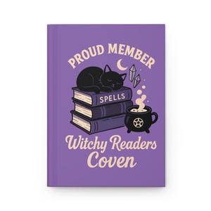 Witchy Readers Coven Journal: Personalized Book Lover Notebook image 2