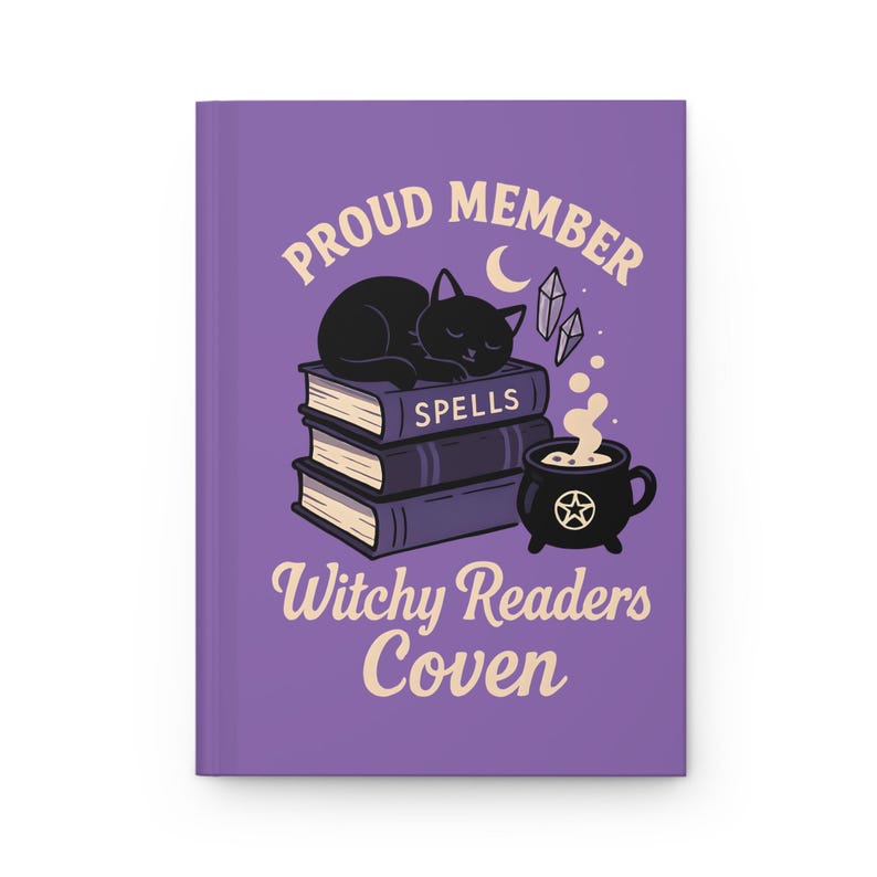 Witchy Readers Coven Journal: Personalized Book Lover Notebook image 2