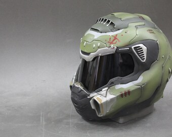 Doom Guy Helmet Etsy