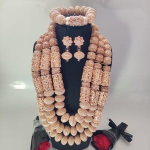 Luxury gold jewelry set, Bridal jewelry set, wedding jewelry set, Party jewelry set