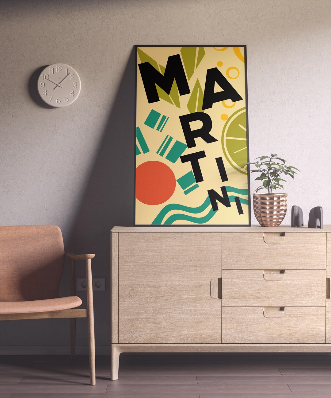 Vintage Martini Poster Retro Posters Vintage Prints Printable Wall Art ...