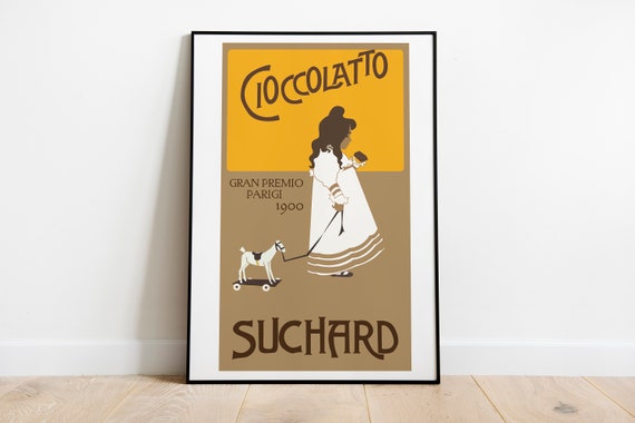 Suchard print by Vintage Advertising Collection