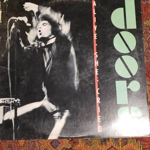 Original the Doors Alive She Cried Live Album Vinyl Record