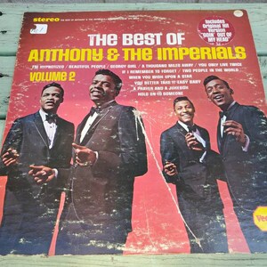 Anthony and the Imperials The best of vol 2 vintage vinyl record album LP