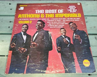 Anthony and the Imperials The best of vol 2 vintage vinyl record album LP