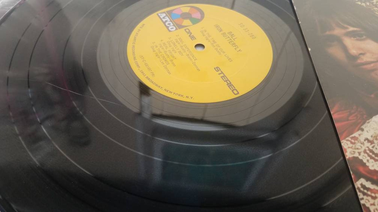 Iron Butterfly Ball vinyl record album LP Etsy.de