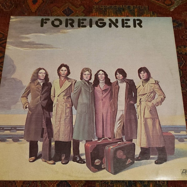 Foreigner vintage vinyl record album LP 1970s turntable audiophile