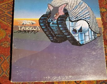 Emerson Lake and Palmer Tarkus vintage vinyl record album LP