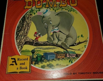 Dumbo vinyl record album LP 1957