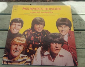 Paul revere and the raiders something happening vinyl record album