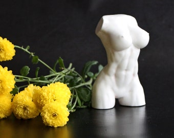 Torso Silicone Mold: Soap & Candle Making Supplies