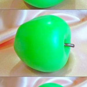 3D Apple Silicone Mold: Candle & Soap Making, Resin, Fondant