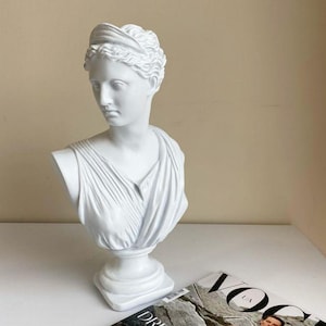 Diani Büste Silikonform: Kerzen- & Seifenherstellung, Resin Crafts
